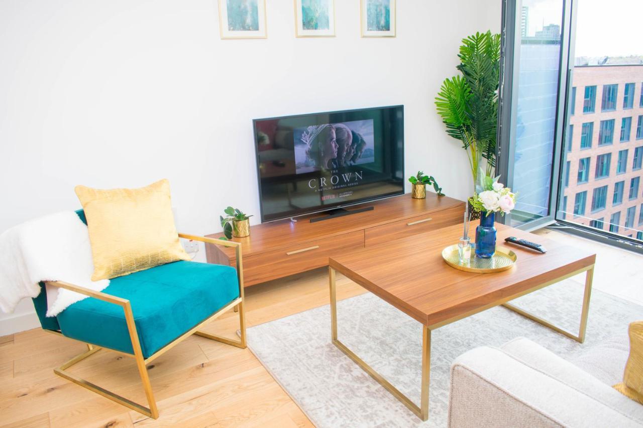 Exoticstay Apartments - Ultra Luxe Top Floor Suite - City Centre Apartment With Cube View - Smart 4K Tv With Ultrafast Wifi & Netflix Бирмингем Экстерьер фото